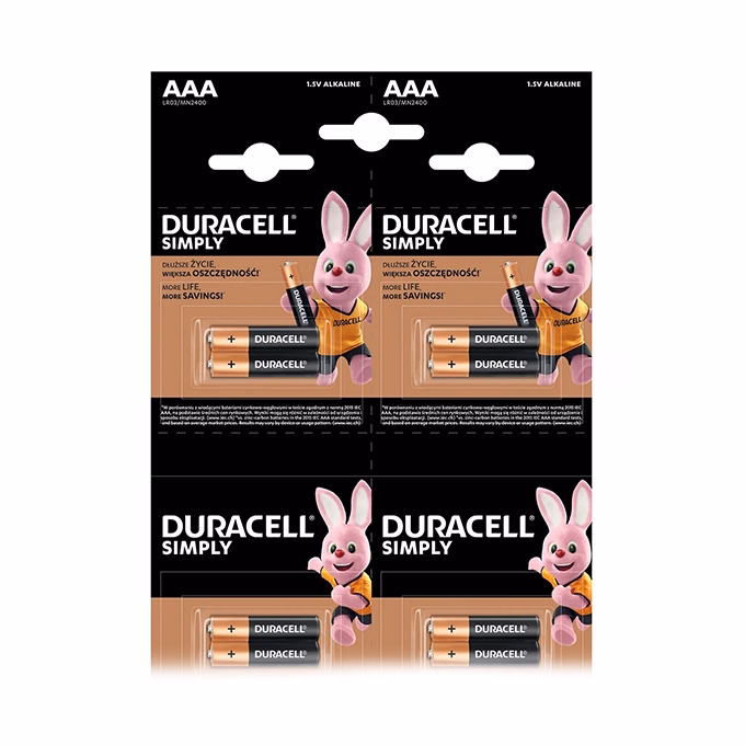 Elem mikro DURACELL Basic MN2400 AAA 2x10-es