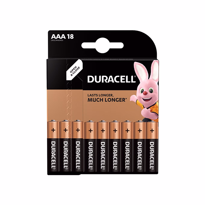 Elem mikro DURACELL Basic MX2400 AAA 18-as