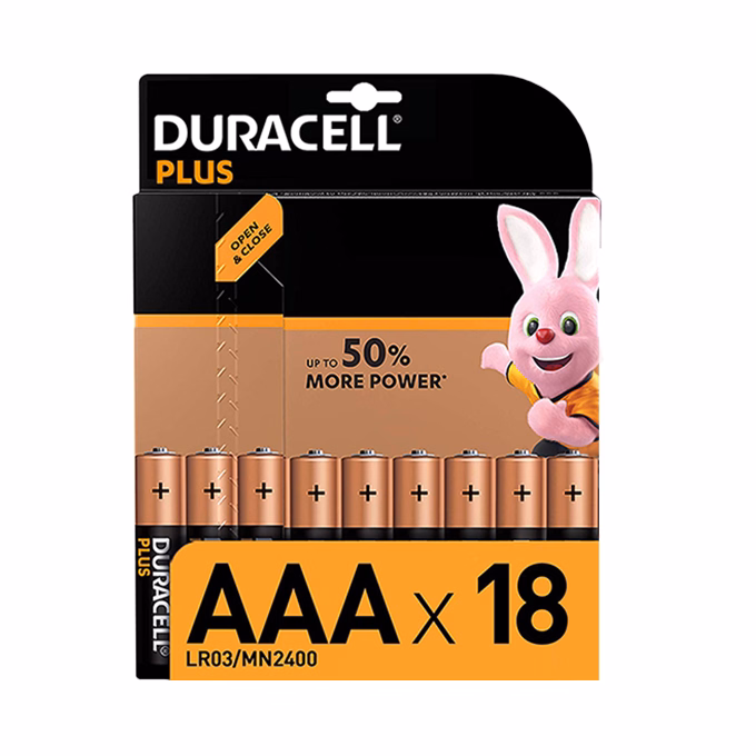 Elem mikro DURACELL Basic MX2400 AAA 18-as