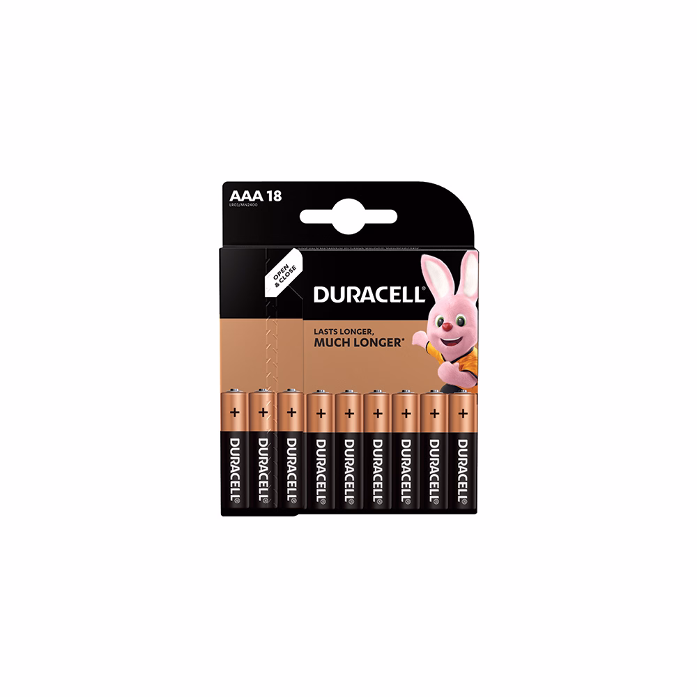 Elem mikro DURACELL Basic MX2400 AAA 18-as