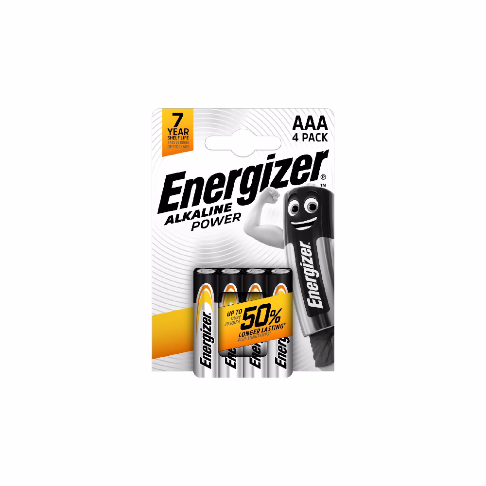 Elem mikro ENERGIZER "AlkalinePower" AAA 4 darabos Elem mikro ENERGIZER "AlkalinePower" AAA 4 darabos