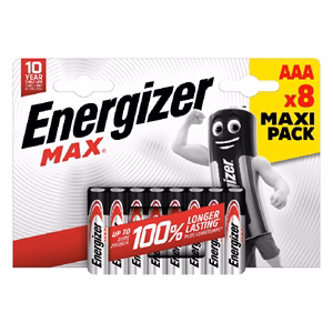 Elem mikro ENERGIZER "Max" AAA 8 darabos