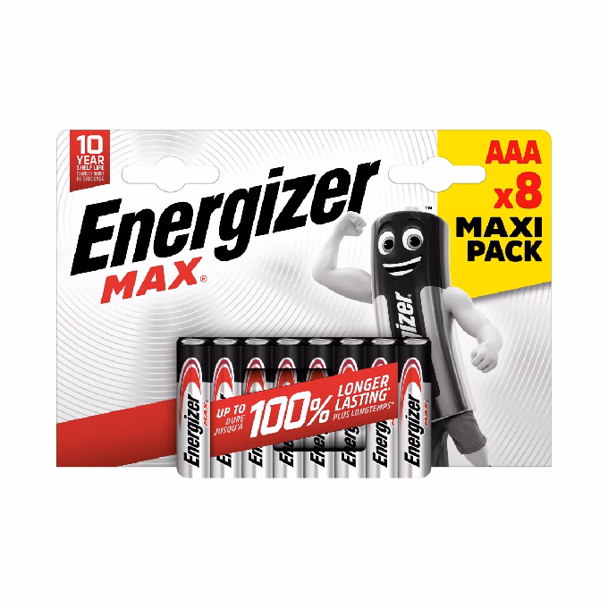 Elem mikro ENERGIZER "Max" AAA 8 darabos