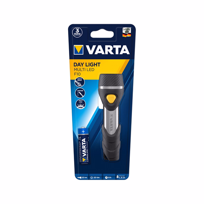 Elemlámpa VARTA Day Light Multi Led F10