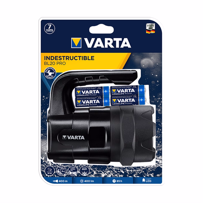 Elemlámpa VARTA Indestructible BL20 Pro Elemlámpa VARTA Indestructible BL20 Pro
