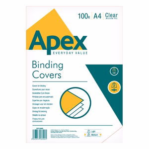 Előlap A/4 180 micron víztiszta