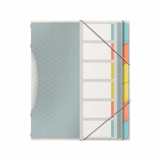 Előrendező ESSELTE Colour Breeze A/4 PP 6 részes Előrendező ESSELTE Colour Breeze A/4 PP 6 részes