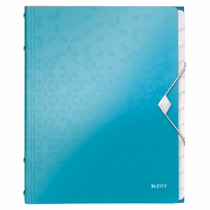 Előrendező LEITZ Wow A/4 PP 12 részes jégkék Előrendező LEITZ Wow A/4 PP 12 részes jégkék