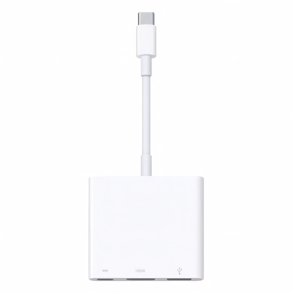 Elosztó HUB APPLE USB-C+USB-C/USB-A/HDMI fehér