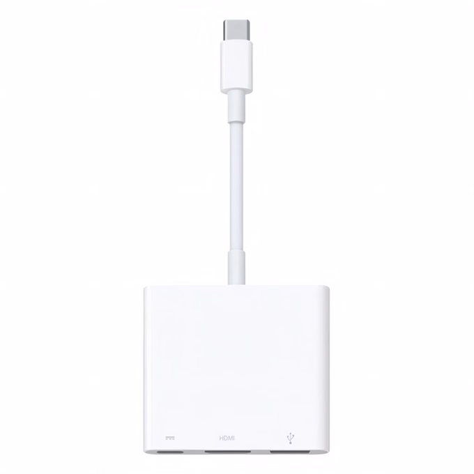 Elosztó HUB APPLE USB-C+USB-C/USB-A/HDMI fehér