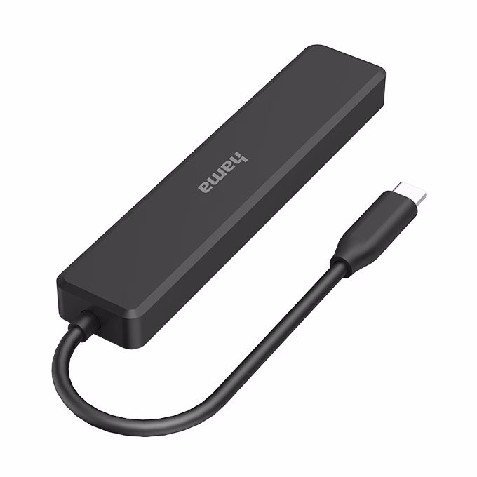 Elosztó HUB HAMA USB 3.2 + USB 3.2/2xUSB 2.0/HDMI/USB Type-C