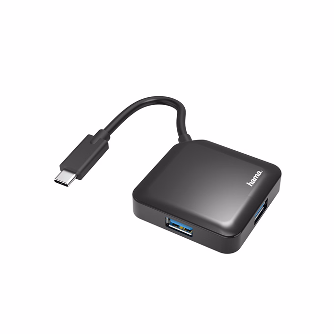 Elosztó HUB HAMA USB Type-C + 4xUSB 3.2