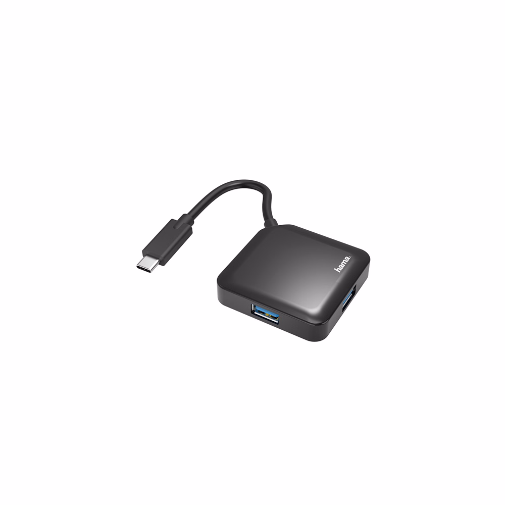 Elosztó HUB HAMA USB Type-C + 4xUSB 3.2