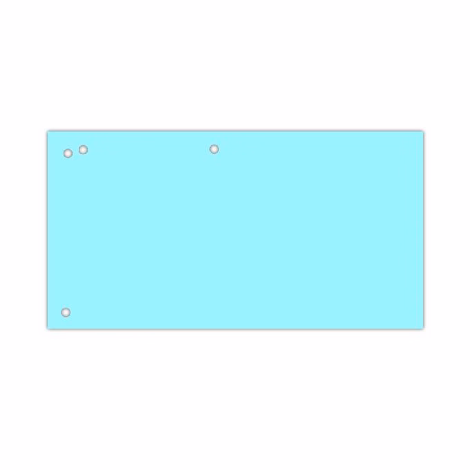 Elválasztócsík DONAU 105x235 mm karton kék 100 darabos