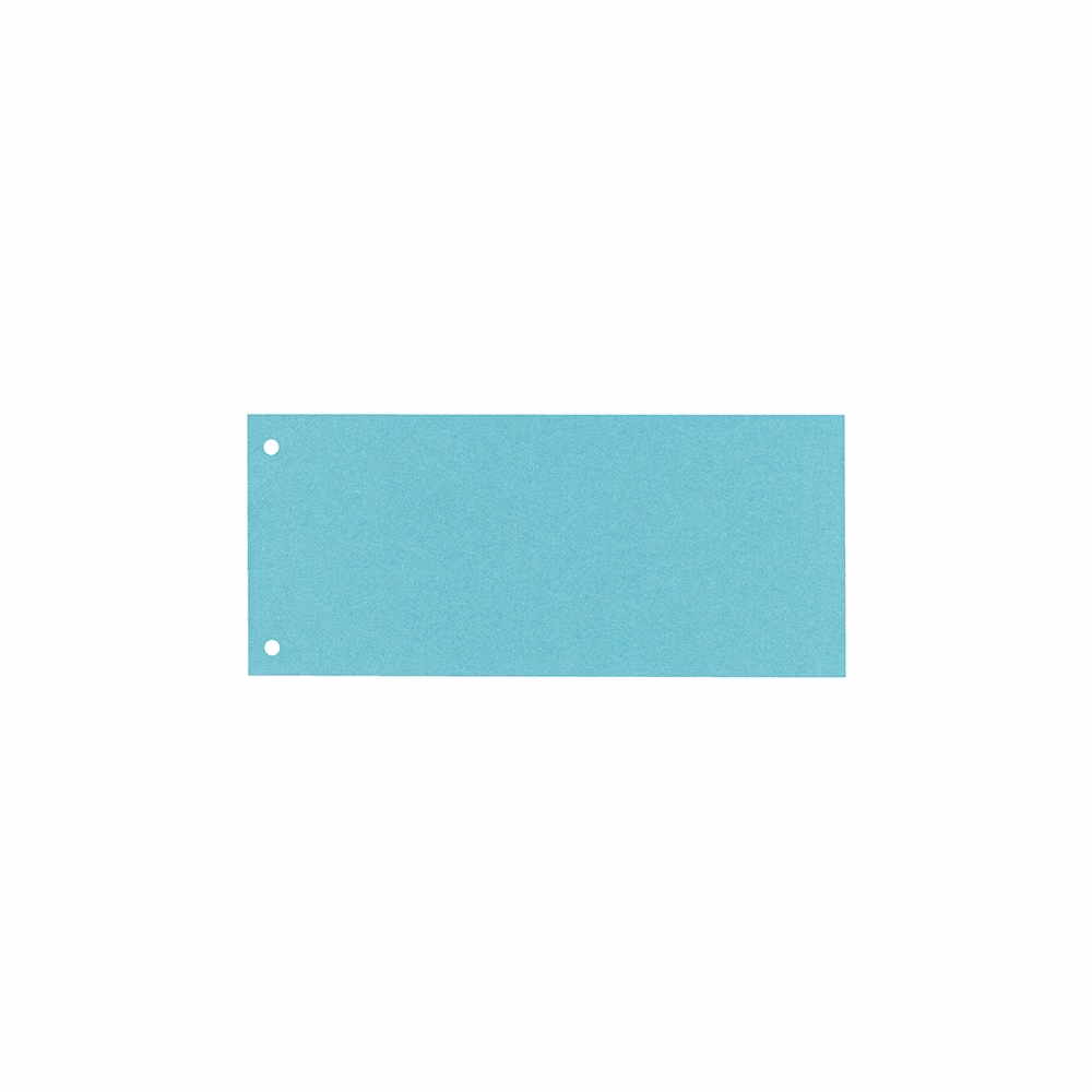 Elválasztócsík ESSELTE 105X240 mm karton kék 100 darabos