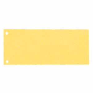 Elválasztócsík ESSELTE 105x240mm karton sárga 100 darabos