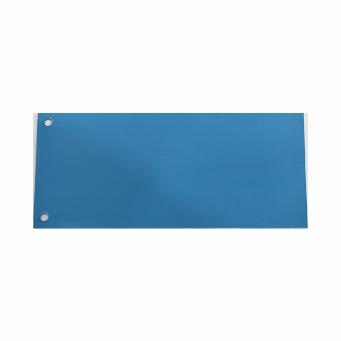 Elválasztócsík FORTUNA 105x235mm karton kék 100 darabos
