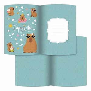 Emlékkönyv JUNIOR Capy Vibe lakattal