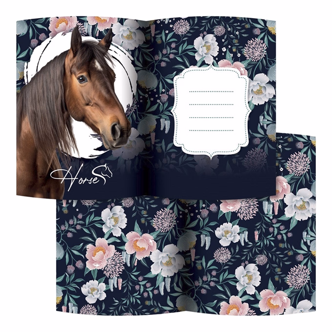 Emlékkönyv JUNIOR Horse szív alakú lakattal