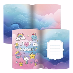 Emlékkönyv JUNIOR Kawaii lakattal