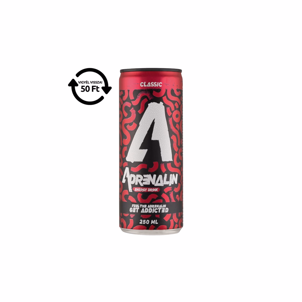 Energiaital ADRENALIN Classic 0,25L DRS