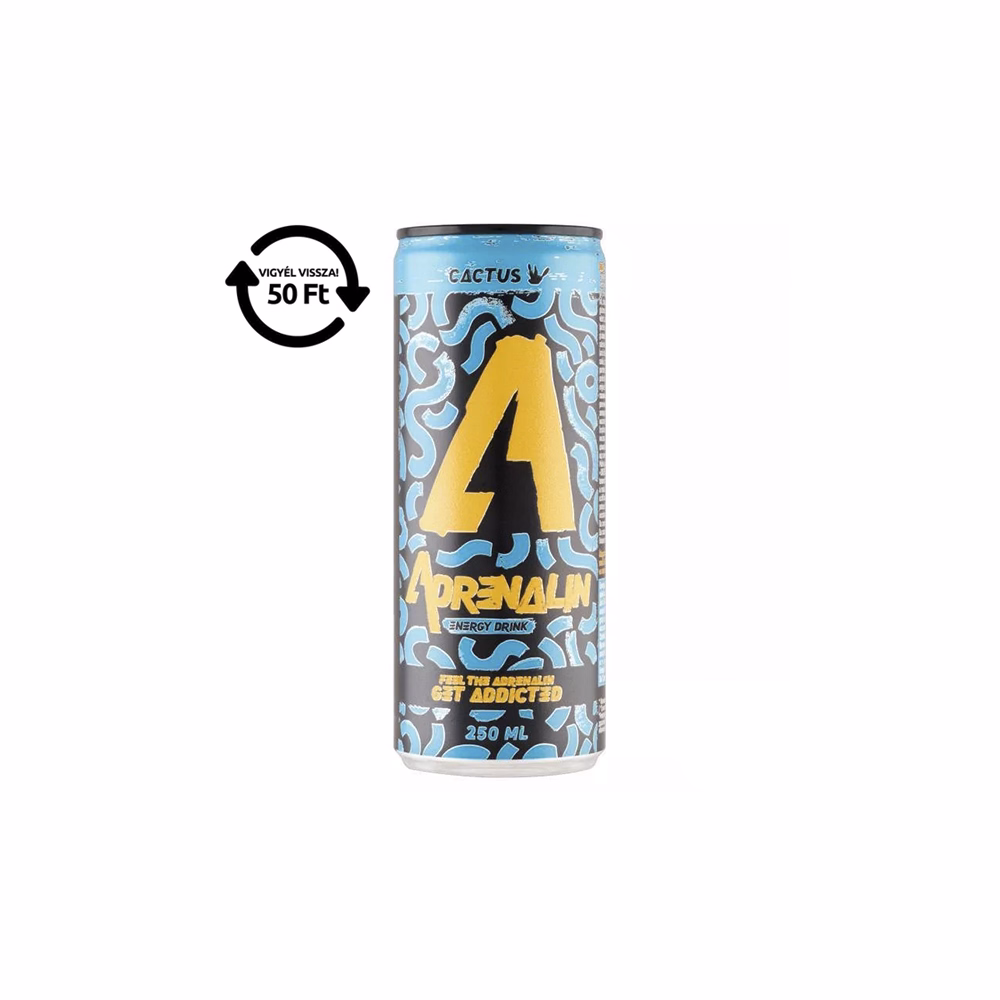 Energiaital ADRENALIN Kaktusz 0,25L DRS