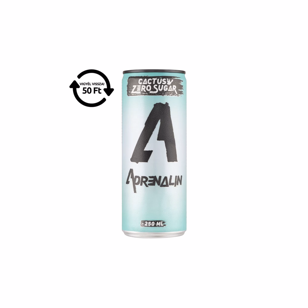 Energiaital ADRENALIN Zero Kaktusz 0,25L DRS