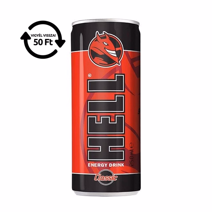 Energiaital HELL Classic 0,25L DRS