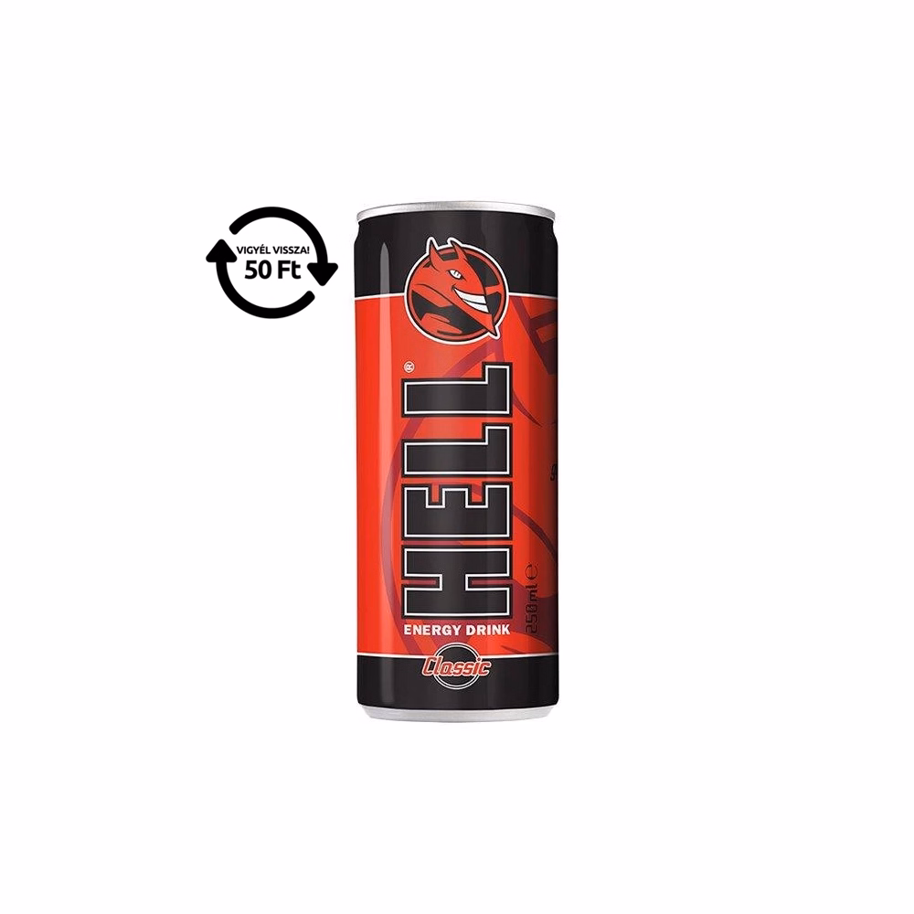 Energiaital HELL Classic 0,25L DRS