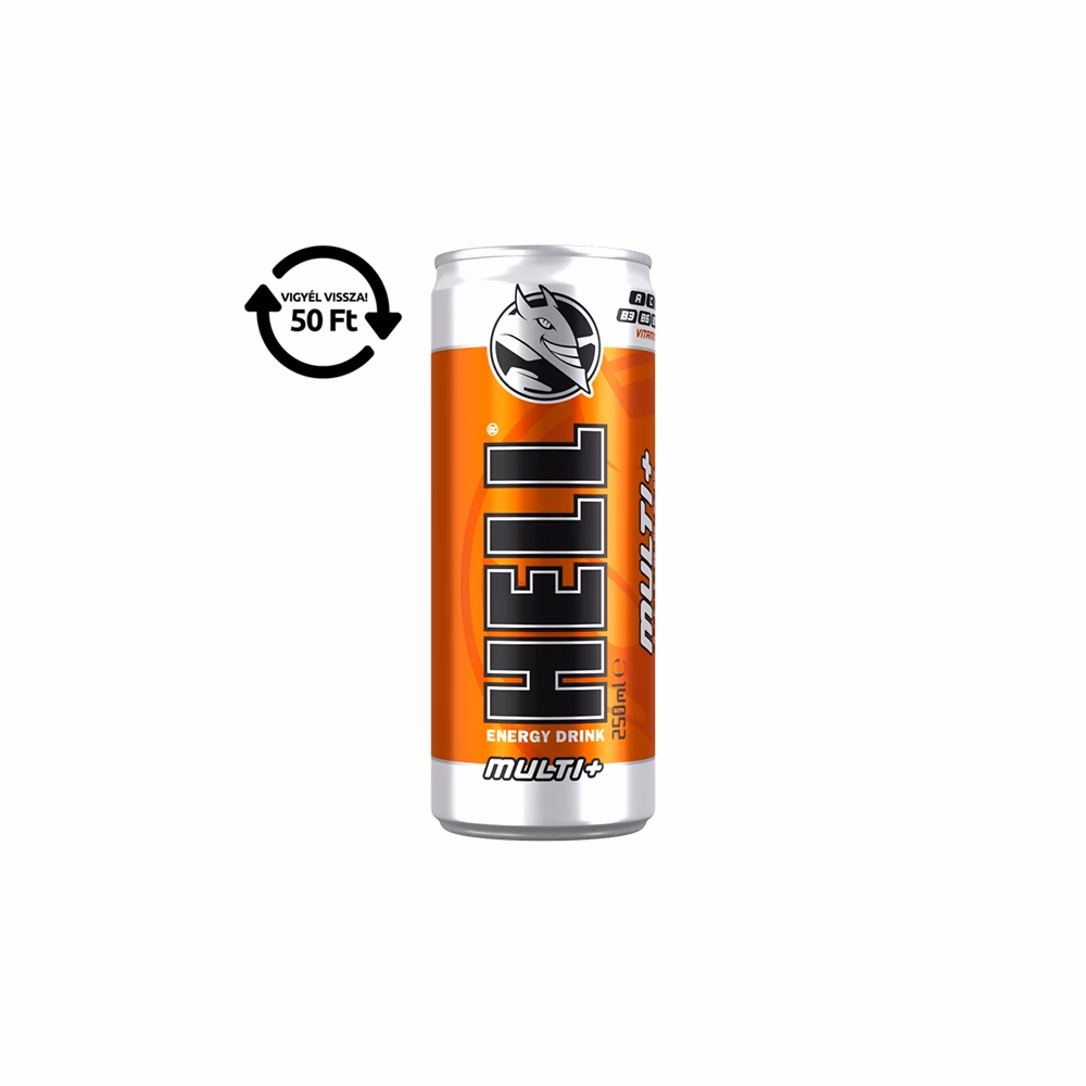 Energiaital HELL Multivitamin 0,25L DRS