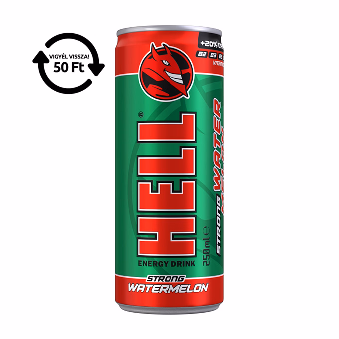 Energiaital HELL Strong Watermelon 0,25L DRS