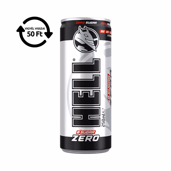 Energiaital HELL Zero 0,25L DRS