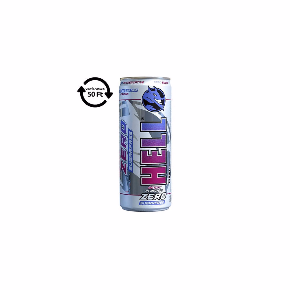 Energiaital HELL Zero Berry 0,25L DRS