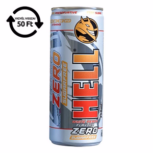 Energiaital HELL Zero White peach 0,25L DRS