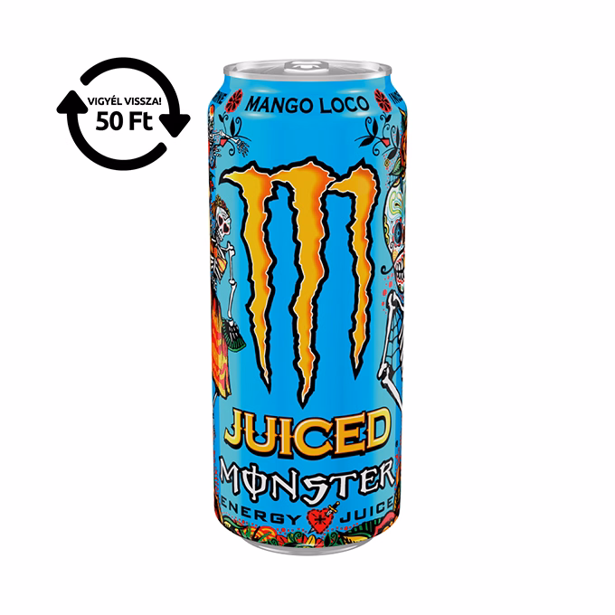 Energiaital MONSTER Mango Loco 0,5L DRS