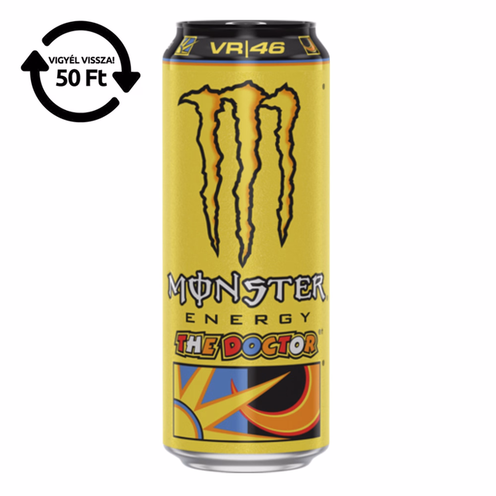 Energiaital MONSTER The doctor 0,5L DRS