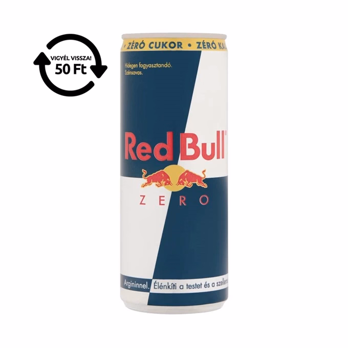 Energiaital RED BULL Zero 0,25L DRS