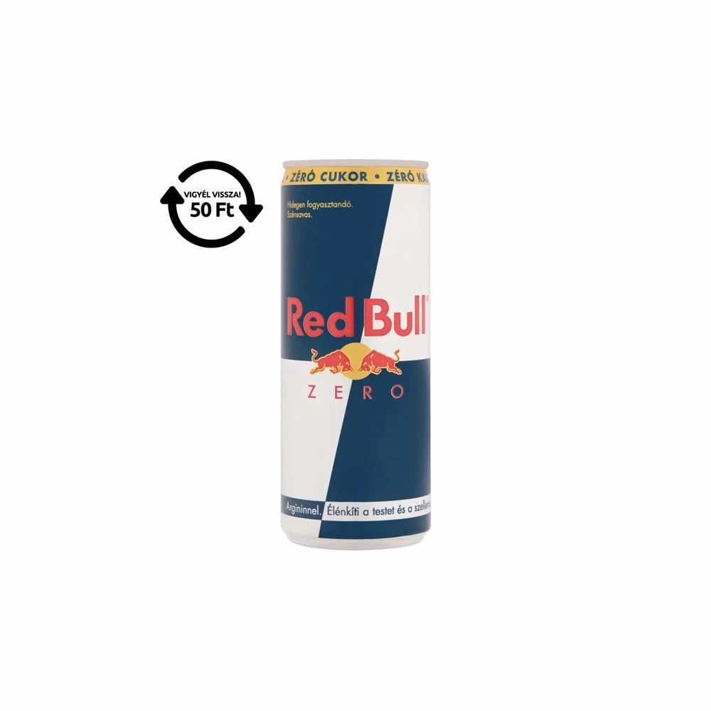 Energiaital RED BULL Zero 0,25L DRS