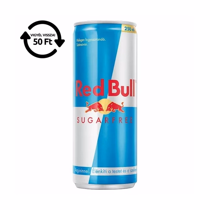 Energiaital RED BULL cukormentes 0,25L DRS Energiaital RED BULL cukormentes 0,25L DRS