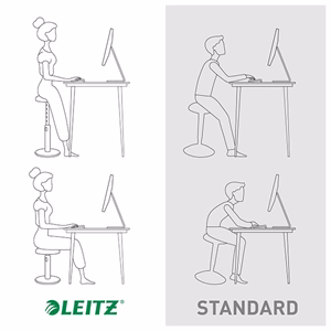 Ergonomikus ülő/álló szék LEITZ Ergo Cosy Active meleg sárga