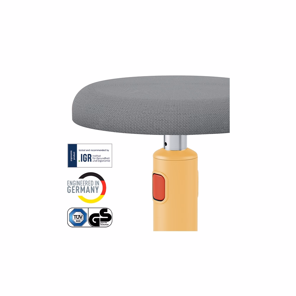 Ergonomikus ülő/álló szék LEITZ Ergo Cosy Active meleg sárga
