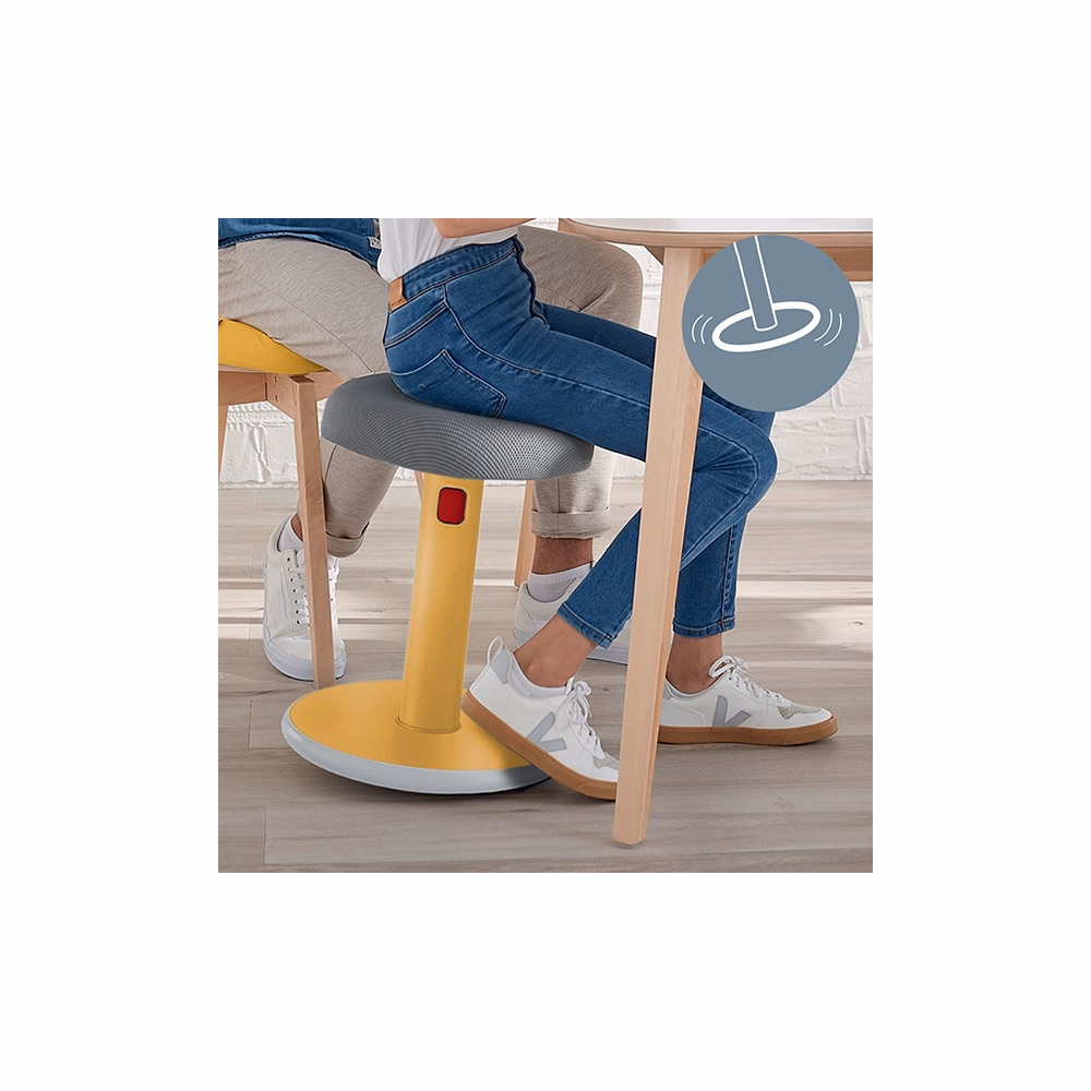 Ergonomikus ülő/álló szék LEITZ Ergo Cosy Active meleg sárga