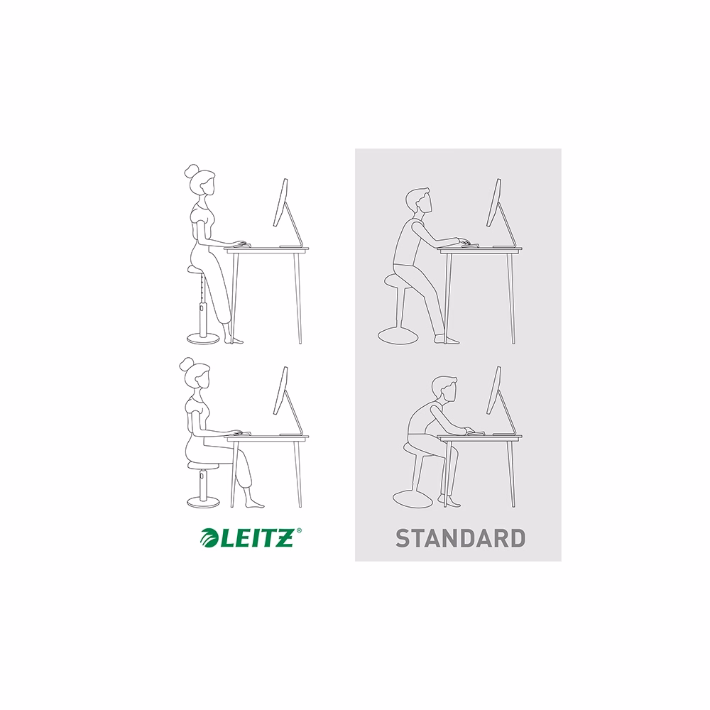 Ergonomikus ülő/álló szék LEITZ Ergo Cosy Active meleg sárga