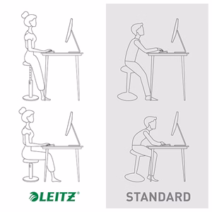 Ergonomikus ülő/álló szék LEITZ Ergo Cosy Active nyugodt kék
