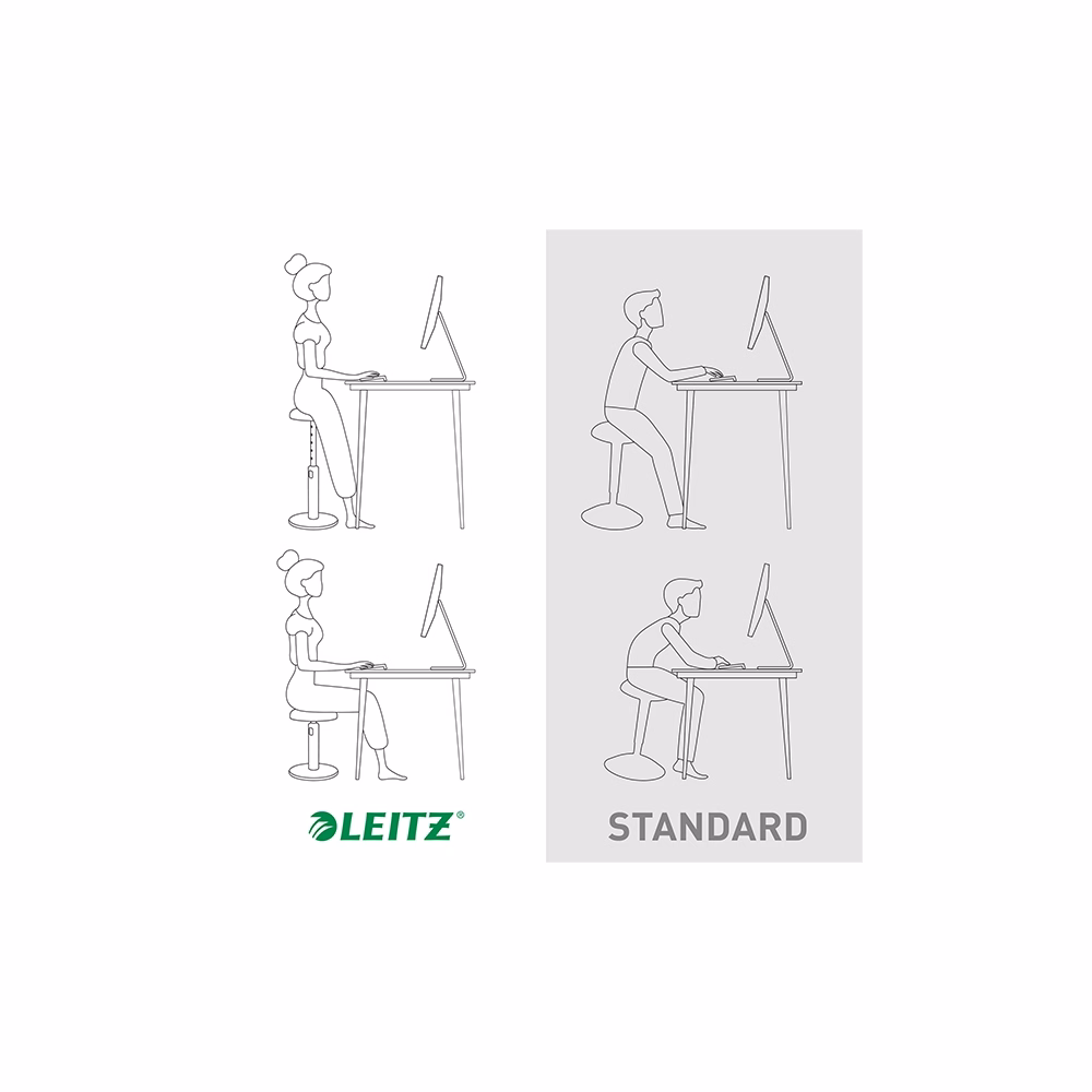 Ergonomikus ülő/álló szék LEITZ Ergo Cosy Active nyugodt kék