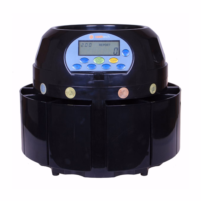 Érmeszámláló és válogató CASHTECH 420 EURO