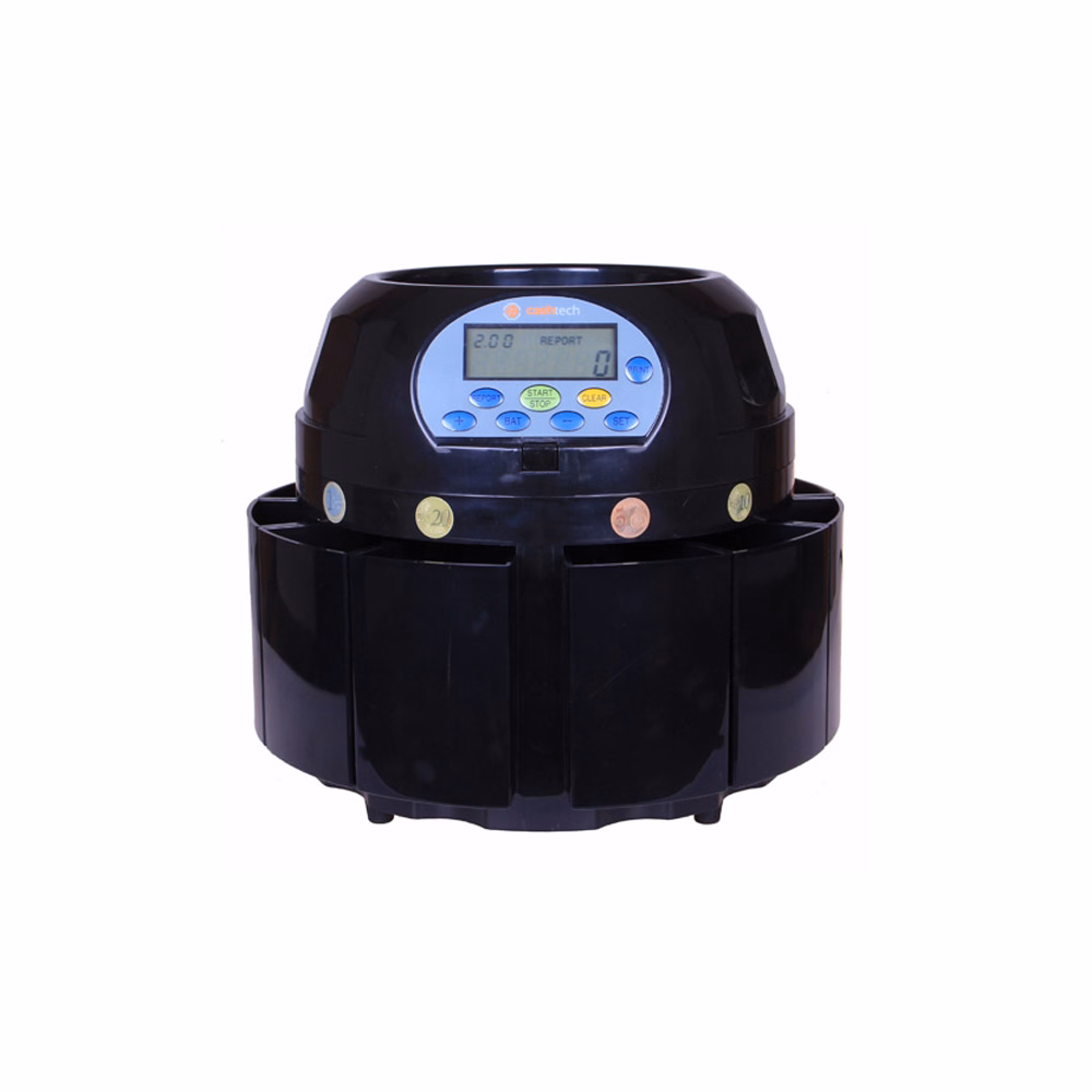 Érmeszámláló és válogató CASHTECH 420 EURO