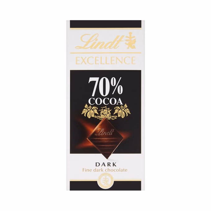 Étcsokoládé táblás LINDT Excellence 70%-os kakaótartalom 100 g