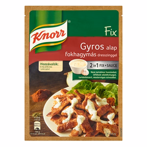 Ételalap KNORR Fix Gyros fokhagymás dresszinggel 40 g