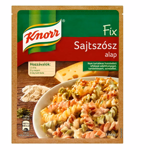 Ételalap KNORR Fix Sajtszósz 29 g Ételalap KNORR Fix Sajtszósz 29 g